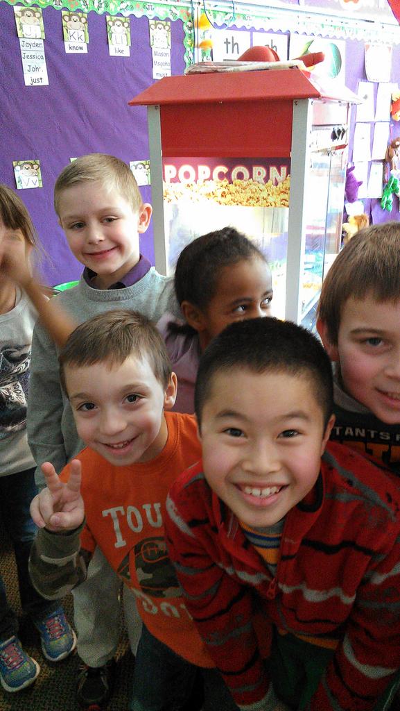 MissRepettoNES1's tweet photo. Popcorn party on Friday for bringing in the most Labels for Education for the month of January. Thanks #NESPTO http://t.co/I5Hhv4orVE