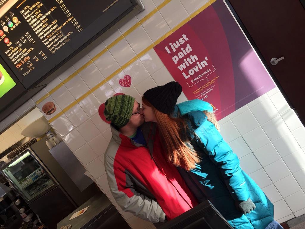 PMilla19's tweet photo. I just paid with lovin' @McDonalds with @GuinevereBarber http://t.co/FSJrYc5dYh