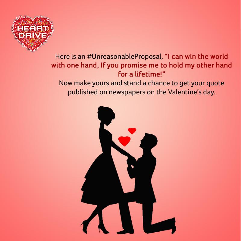 Acer_India's tweet photo. Let d world knw what Ur Valentine mean 2 U. Most #UnreasonableProposal can be seen on newspaper with Ur name #contest http://t.co/kxQZcILsI7