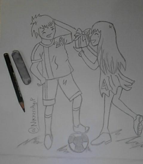 NikkenAyuP's tweet photo. Coretan tangan ken ;D http://t.co/pFyQE6MxRf