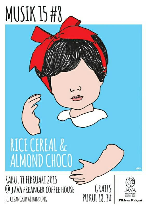 swingingfriends's tweet photo. friends, tgl 11 nonton band teman kami 'Rice Cereal &amp; Almond Choco' di @JavaPreanger yuk! gratis! cc: @ricerealmond http://t.co/eHvkuurnnI