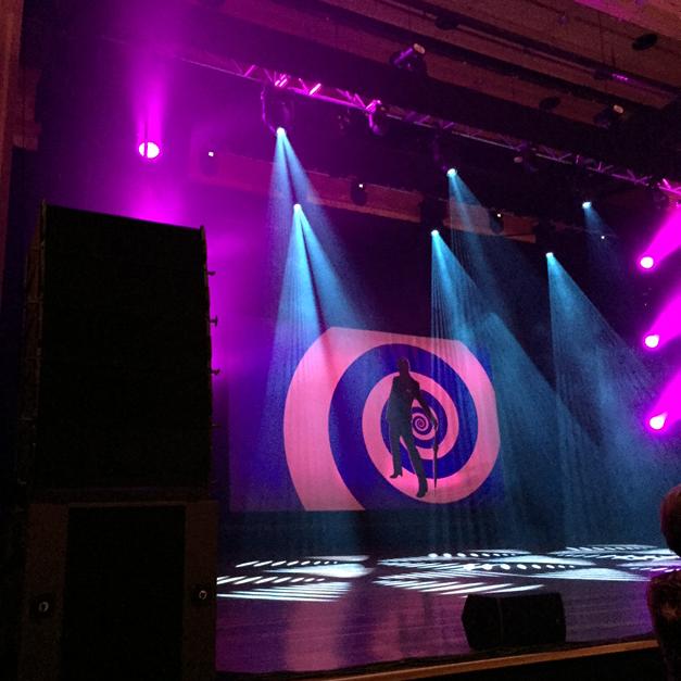Rolling back the years with Eddie Izzard in Canberra. Happy birthday Eddie. 