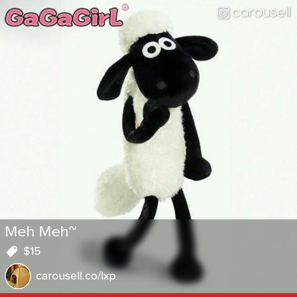 xuepinglxp's tweet photo. Selling Meh Meh~ $15 http://t.co/v0GHBmaogy #carousell @thecarousell http://t.co/XYdo4tXORU