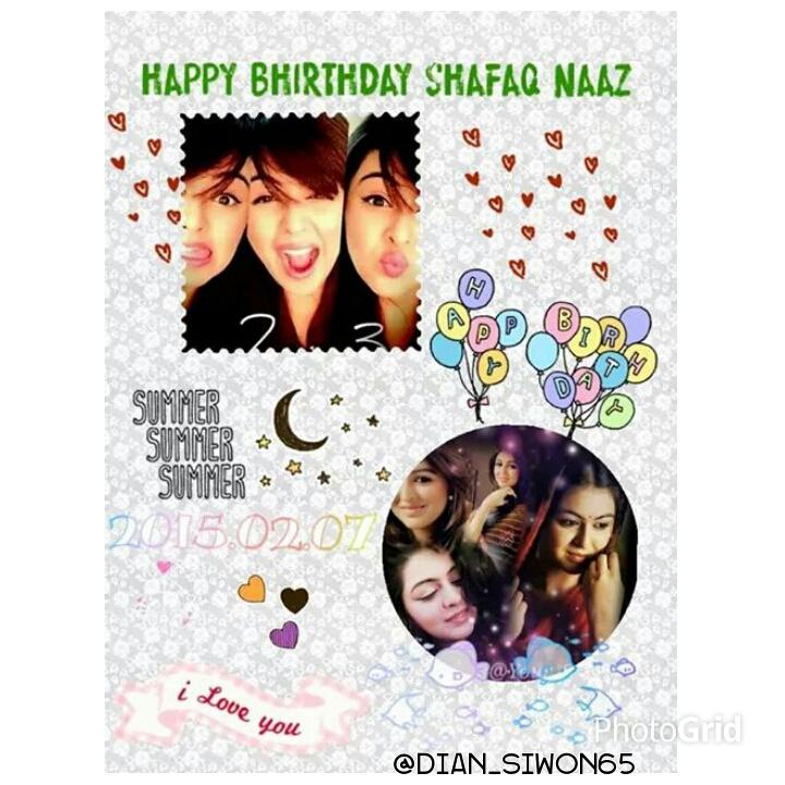 Shafaq Naaz Happy Birthday.... 