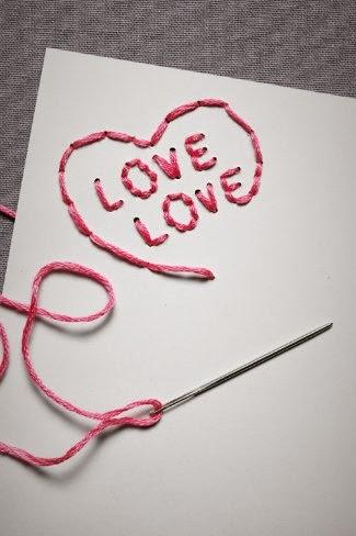 sandiaproject's tweet photo. Un poco de hilo de bordar . Ideas #diy para #SanValentin http://t.co/DZOcWxiDjL