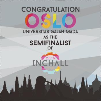 Congratulation team Oslo from Univesitas Gajah Mada! Your team deserve to go to the next stage :D