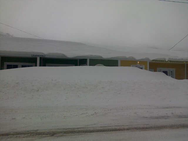WoodyPointNL's tweet photo. in front of suites. Not sure of measurements but....@CBCWam http://t.co/opBUFHvoGo