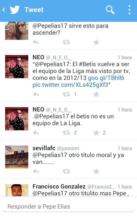 BetisStats's tweet photo. Ayer presumían de que SFC era + visto que RBB. Hoy sale la noticia de que el RBB es el + visto y es un título moral. http://t.co/Fll5YDkxVZ