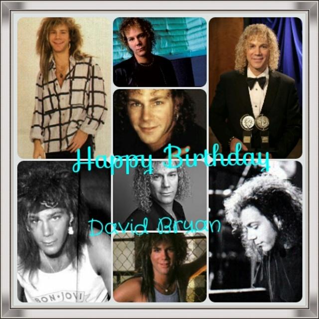 Happy Birthday David Bryan    