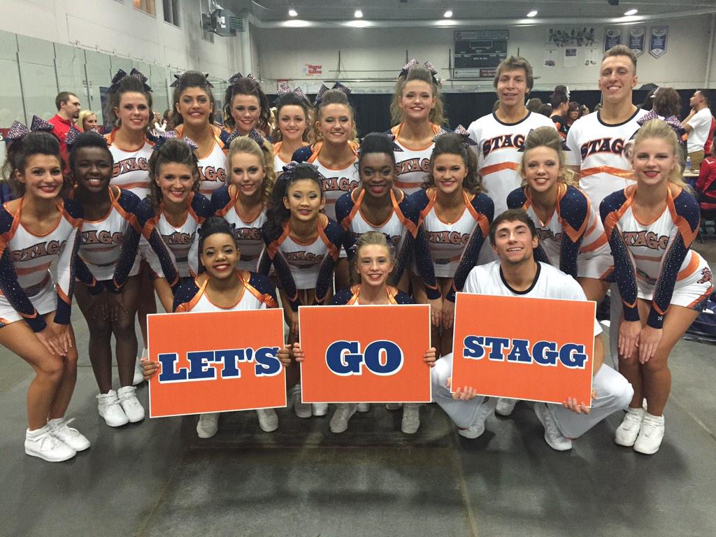 StaggHScheer's tweet photo. What are YOU doing TODAY?!? Join us in Bloomington for the IHSA state finals!! Stagg performs at 3:45! Get here!🐴🔷🔶 http://t.co/xnvuuHh7be