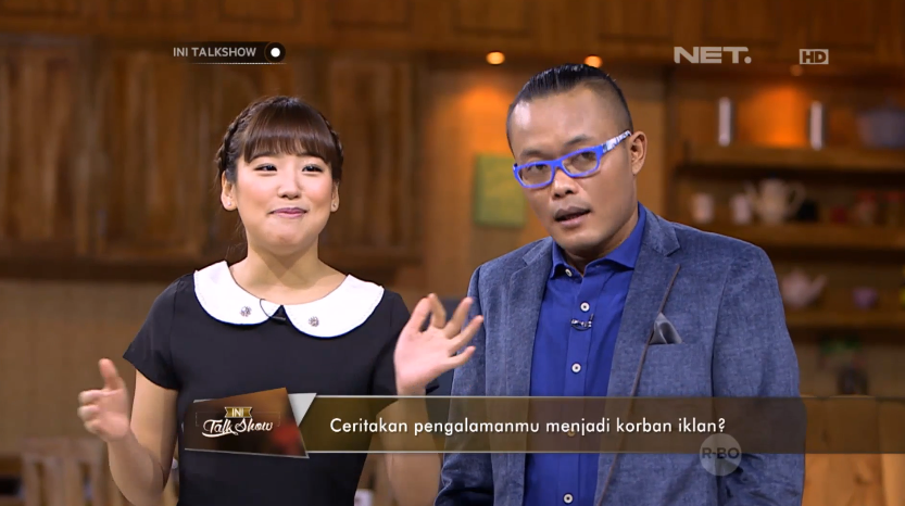 mdtvindonesia's tweet photo. Kuis. kuis ini kuis. Yuk saatnya kuis @Ini_Talkshow sudah dibacain tuh sama @HarukaN_JKT48 #IniTalkshowNETiklan http://t.co/t3N7hfdBgo