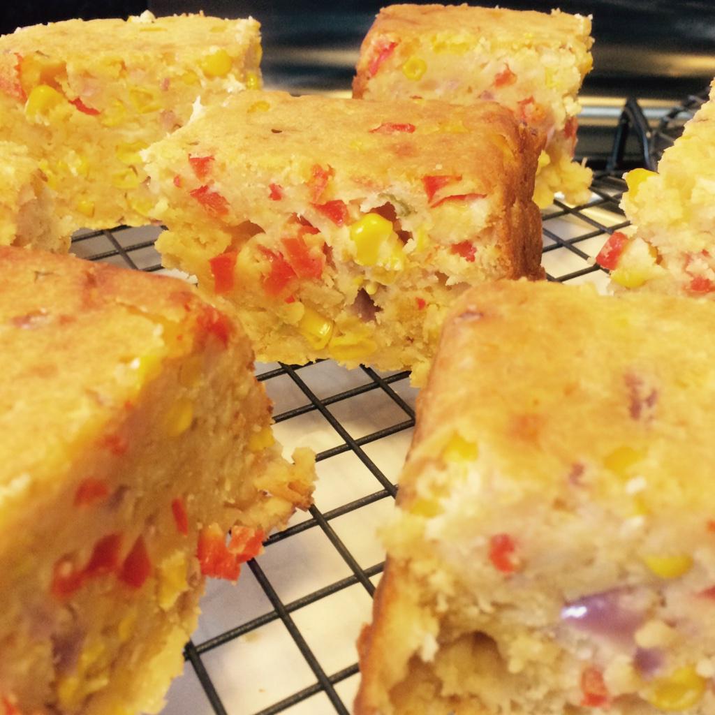 JavaWestend's tweet image. We have corn bread today @MacsGlasgow It's got a wee bit of flour in it.Send the girls up for lunch.£3 with coffee!