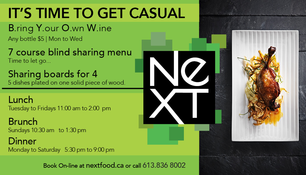 ottfoodiegirlz's tweet photo. Wk 2 prize $50 gc @NeXTottawa. Donate 2 @HeartInstitute &amp; be entered to win http://t.co/iMwIwsjkPM #givewithheart http://t.co/KYCisGvsOB