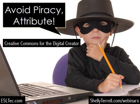 tesol's tweet image. #TeachingTechnology Webinar - Creative Commons for the Digital Creator: dlvr.it/8RJX28