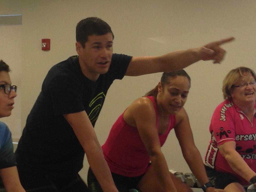 celticmltsport's tweet image. It&apos;s not everyday you have an Olympian training in your studio. #andypotts