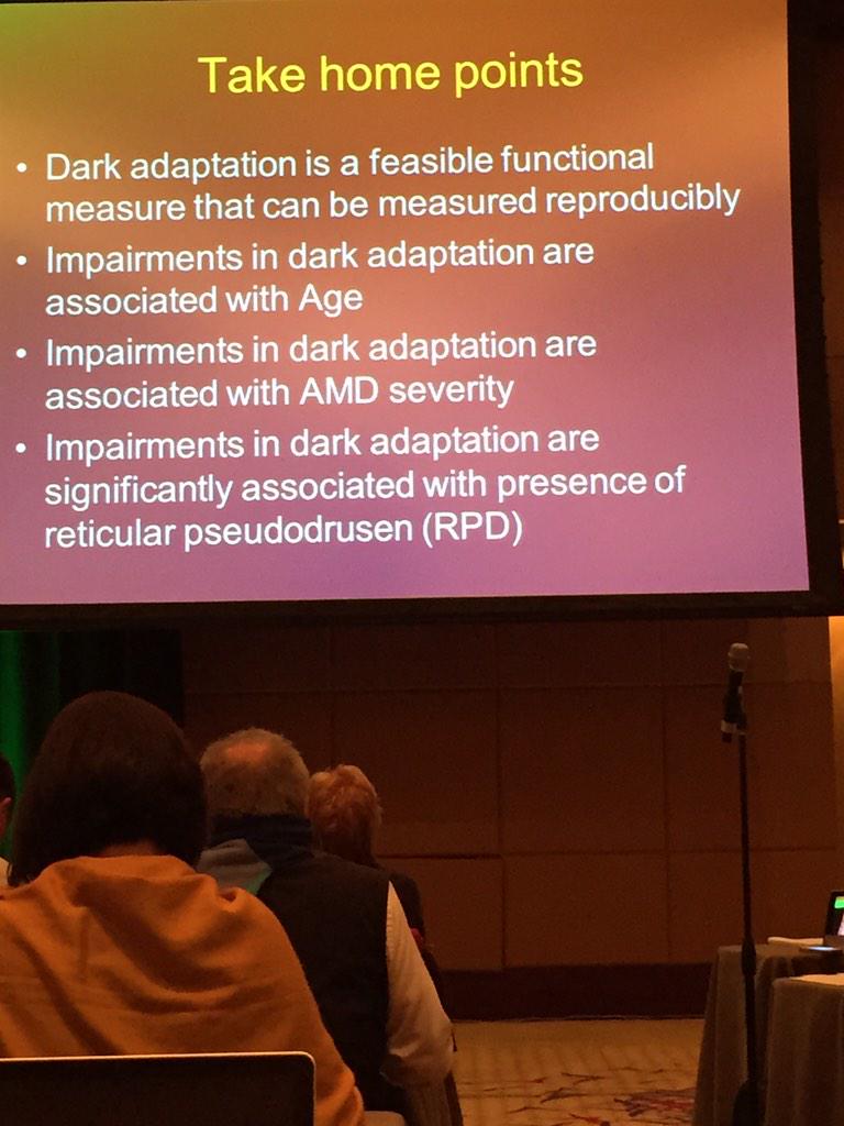 RetinaToday's tweet image. #TakehomePoints from Catherine Cukras, MD, PhD, at #angiogenesis2015.