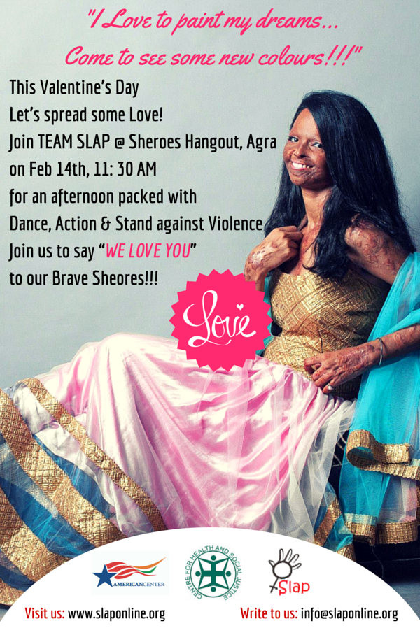 MrigankaDadwal's tweet photo. Much Love & Action @ Sheroes Hangout, Agra. #danceforapurpose #fightback #empower #women #slapforsafety http://t.co/dVvJam8xti