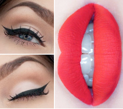 TheClothesShow's tweet photo. With just one week until #valentinesday we have your romantic #makeup look covered #lusciouslips #simpleeye #love http://t.co/MKebhgjeYL