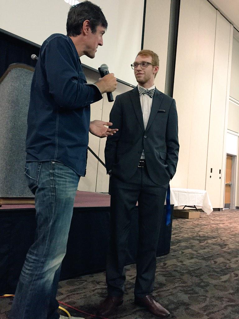 SIUKappaAlpha's tweet photo. Also keep an eye out, Tyler Wells will be featured on the @AdamRitz show explaining our MDA Trivia Night! #KAPC15 http://t.co/hBGabOu49y