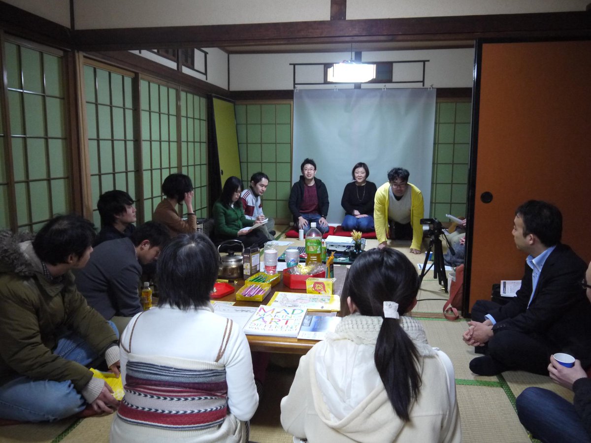 worksxtalks's tweet image. Session 9「アート×なりわい」、終了しました。参加頂いた皆さま、ありがとうございました。これ機会に仙台のギャラリーや美術展に足を運んでみましょう！楽しい夜でした！