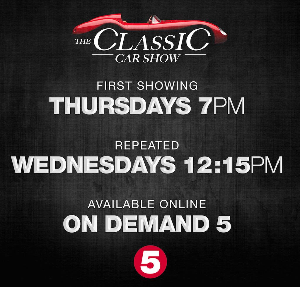 ClassicCar_TV's tweet photo. Such a great response we have a repeat - Wednesday 12.15pm @channel5_tv.  Also now on Demand5 http://t.co/HGJTlXuoaD http://t.co/5HzAkx8HZo