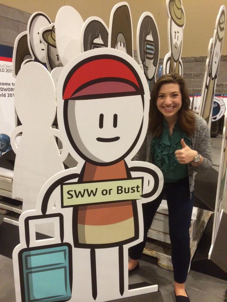 AmyBagdonas's tweet photo. #SWW15 or BUST http://t.co/8ad4K79iHj