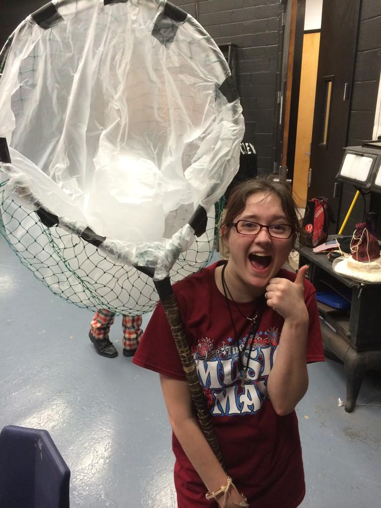 Behind the scenes at The Music Man: How to manage the Pony Poops. It worked too!! <a href="/MacArthurDrama/">MacArthur Drama</a>