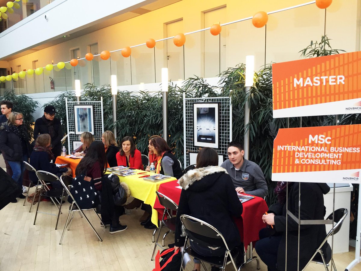 Novancia's tweet image. #JPONovancia Stand Master Novancia visé bac+5 grade de Master. Devenez #Business_Developer.
novancia.fr/master