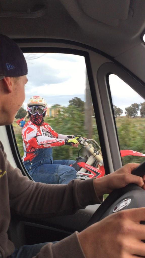 😱 <a href="/Fake_RonnieMac/">Ronnie Mac</a> doing crazy things on the road!