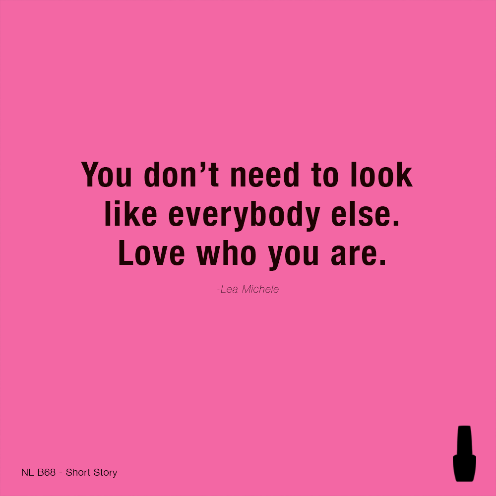 OPI_PRODUCTS's tweet photo. Just be you. You're pretty awesome. #OPInspires http://t.co/mLvEY9AkQr