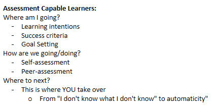 MichaelRotjan's tweet photo. Assessment Capable Learners.  #VLplus http://t.co/Pmi4oQHCaC