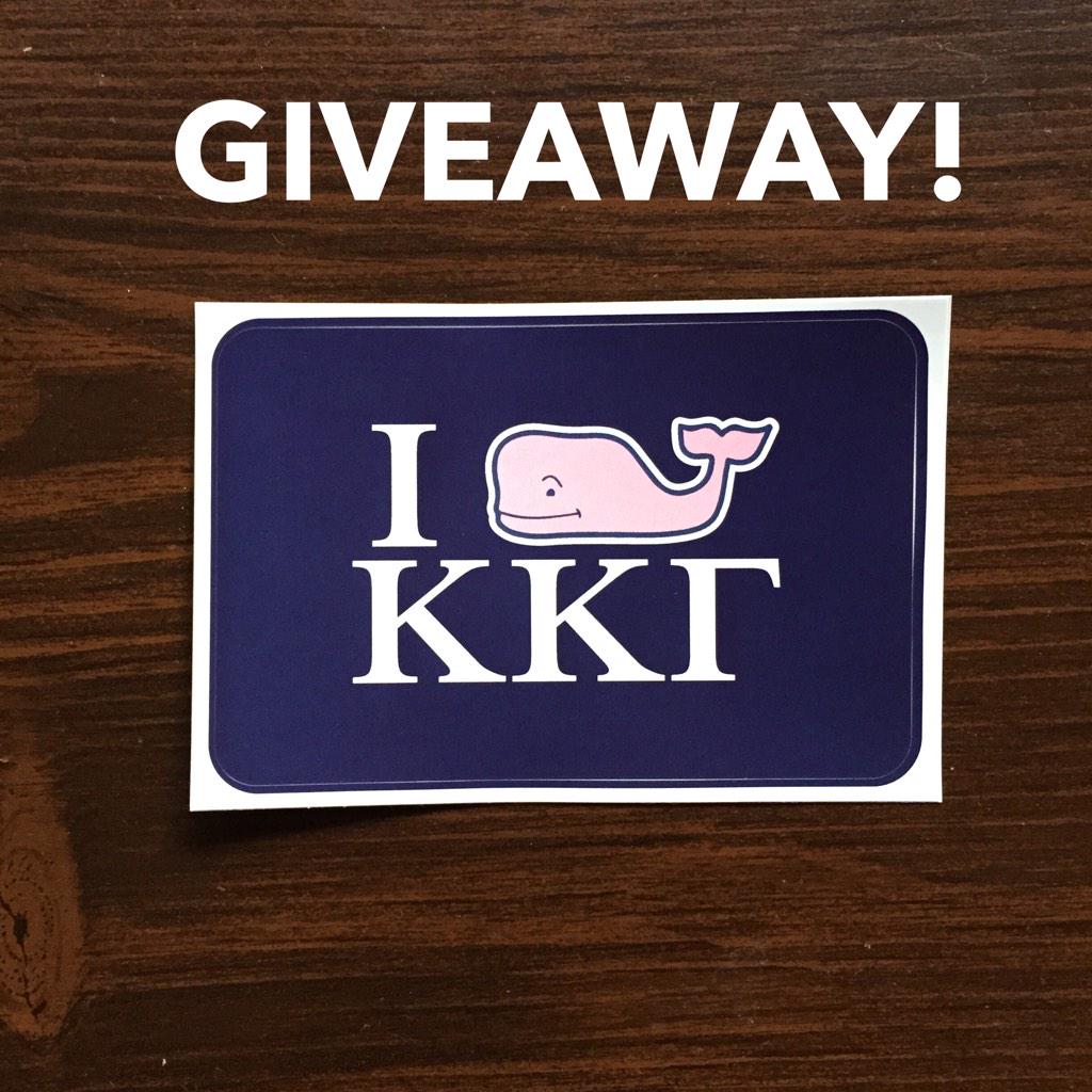 Stickerhood's tweet photo. Giving away this sticker to one lucky Kappa girl! To enter follow the instructions on our insta (@Stickerhood) http://t.co/bJGkjxPAsw