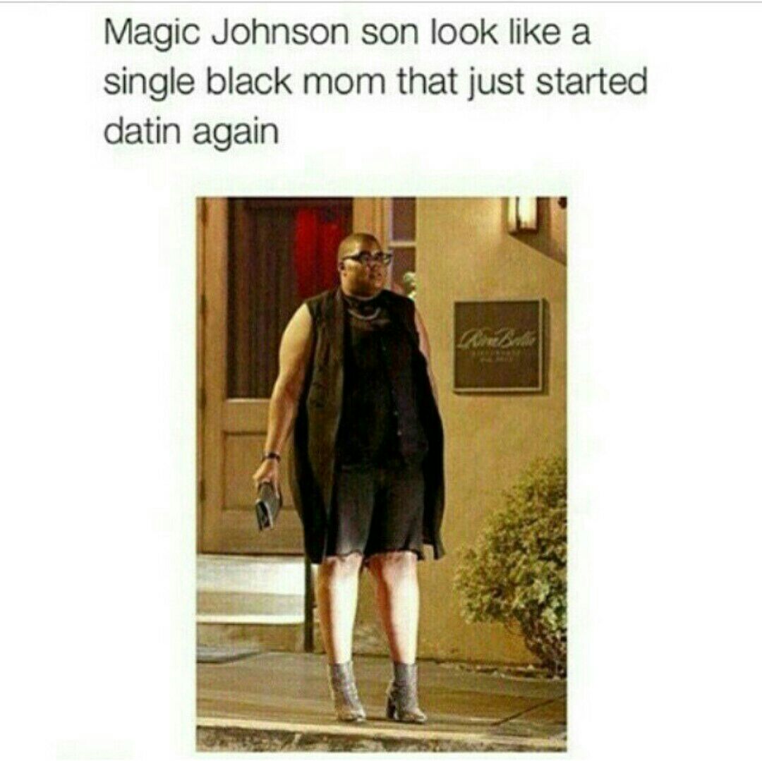 Magic Johnson son. 