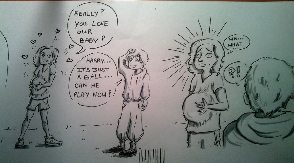 KSpleen's tweet photo. Please take a look at my little cartoon. It would mean a lot to me :) 
Thanks •^-^•
 #HarryIsPregnantFromLouis http://t.co/fYbIKYr5Co