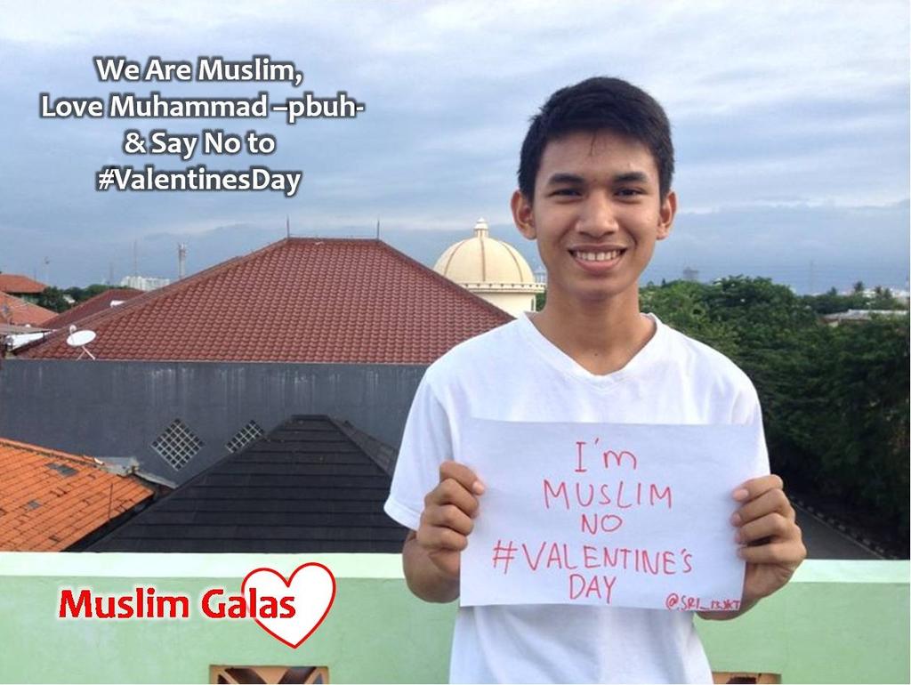 Kalau cinta Nabi, ya hrs mcontoh ke beliau. Tidak jadi pengekor budaya asing yg merusak kita Say No to #ValentinesDay
