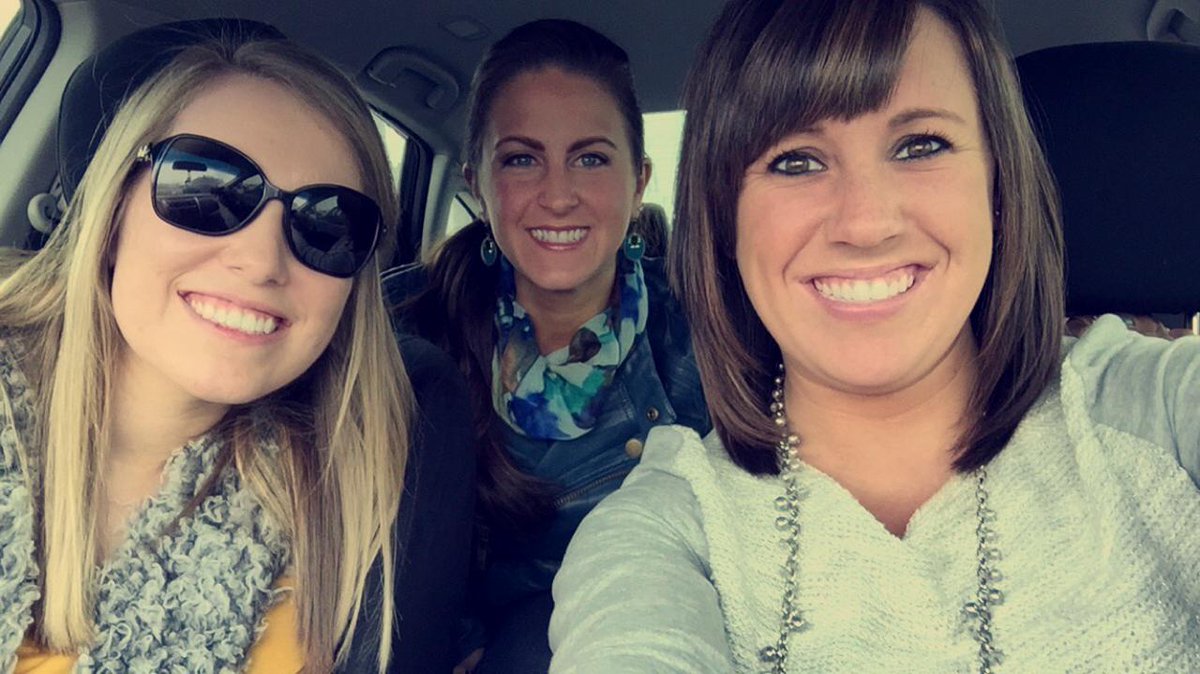 ashgieseking's tweet photo. Welcome to Michigan! On the road early this morning for a GSM for @katie_poisel with these warrior chicks!! http://t.co/bACPUtZQjN