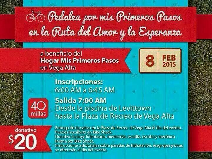 Pedalea por mis Primeros Pasos en la Ruta del Amor y la Esperanza