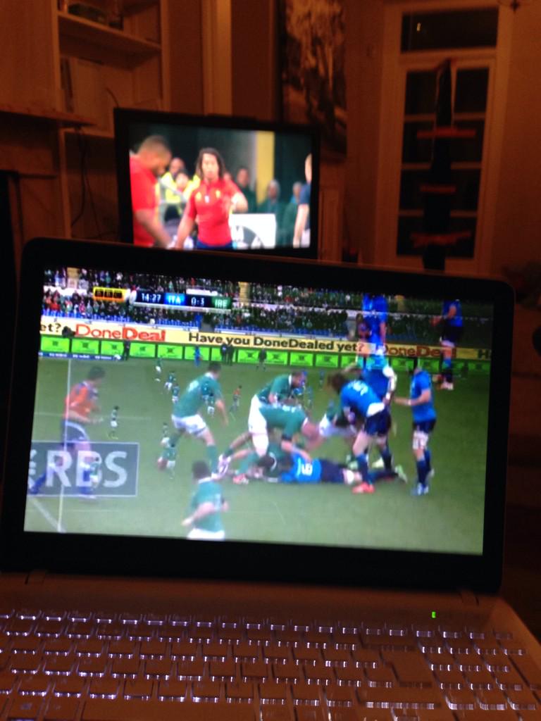 lombizzle's tweet photo. Great setup #6Nations http://t.co/57NltTpgUQ