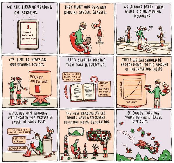 Forget #NationalLibrariesDay, here's the book of the future...

Oh.

#NLD15