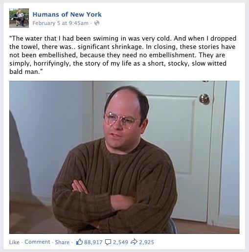 Seinfeld2000's tweet photo. Gerge get featured on Humans of new york http://t.co/E8WAcR9ejh