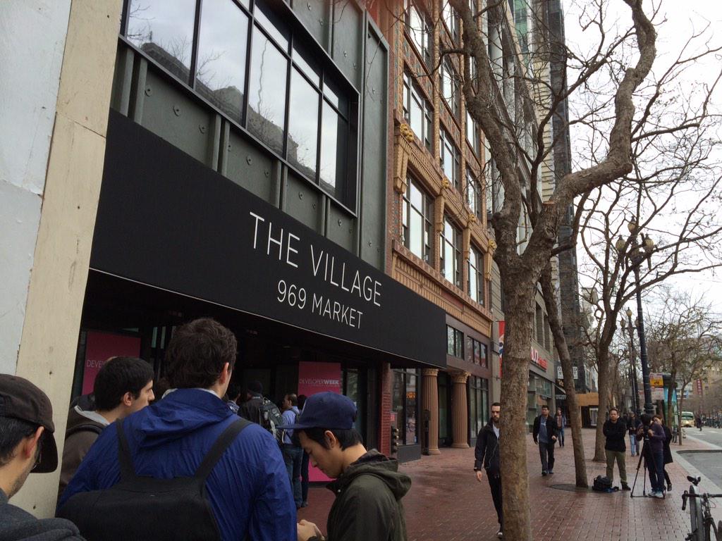 BradleyHolt's tweet image. At The Village for the #DevWeek15 #AccelerateSF Hackathon. Here to help anyone who wants to use IBM Cloudant DBaaS.