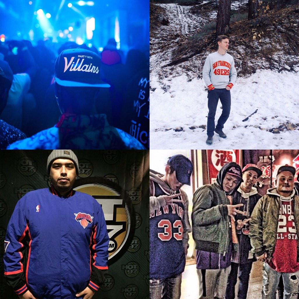 mitchell_ness's tweet photo. S/o SATs!!! #SOS #partywithvillains #snowcap #jerseysquad #hot97 #mnwarmupjacket #mncrewneck #mnjerseys #mnsnapback http://t.co/iQE8xkgKM0
