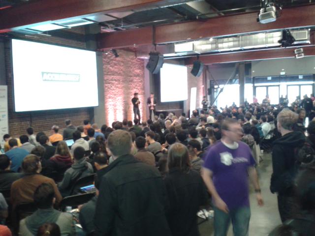 nheidloff's tweet image. #devweek15 hackathon started