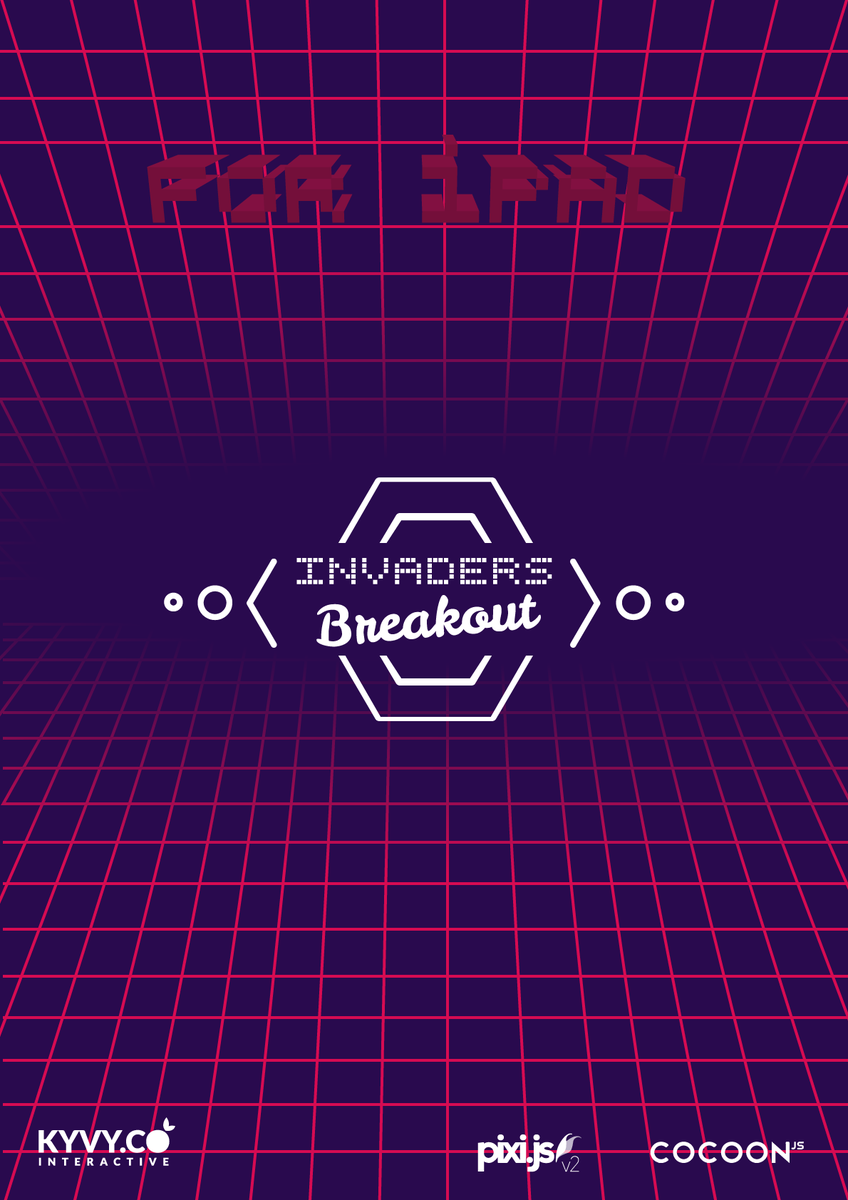 samvieten's tweet photo. #invadersBreakout #ios #game is released !!!!! Play 72 Levels in Arcade or by choice! Available now on the Appstore! http://t.co/piKTf43iOW