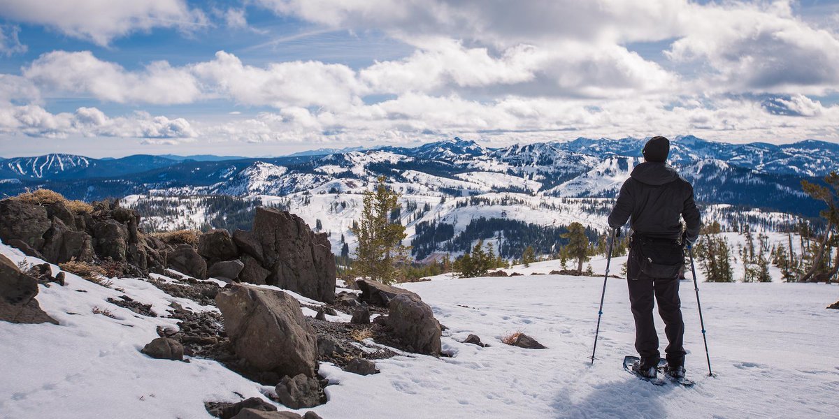 outdoorproject's tweet photo. Snowshoeing Andesite Peak near Lake Tahoe: http://t.co/MYF7Vxl82T   #findyouradventure http://t.co/lj7u8J5zB7