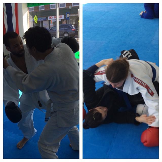 teamnjma's tweet image. Working out Gracie Jiu-Jitsu self defense, from the feet and on the ground. #NJMA #selfdef… ift.tt/1C4RX4U