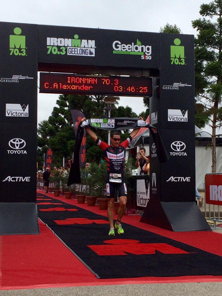 IRONMANOceania's tweet image. Congratulations to #IM703Geelong Champion for 2015 ... @CrowieAlexander !