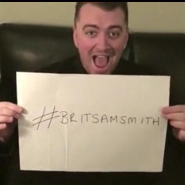 SamSmithfan18's tweet photo. #BRITSSAMSMITH http://t.co/3TLkEWQ8mn