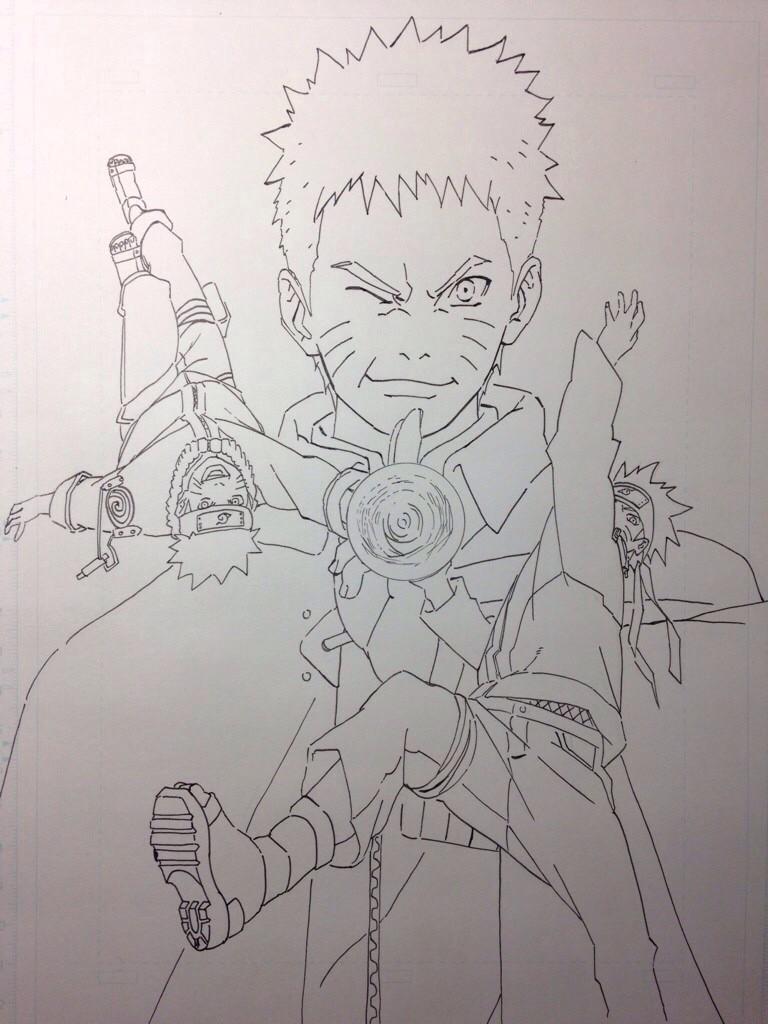 あきら Cas描きナルト イラスト集の表紙 裏表紙も描こうと思ったけど あぽろさんが描いてるので描かない 笑 あぽろさんリンク T Co Uoyqhj86nc Http T Co Dx776fy3e2