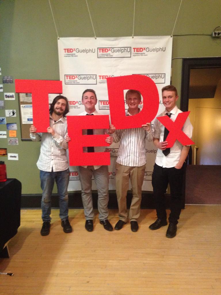DntTellMyMother's tweet photo. First show under the new name!! @TEDxGuelphU http://t.co/WTJJU3fvYN
